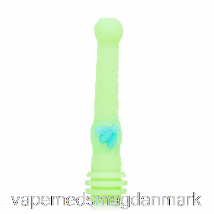 Engangs Vape Danmark Stratus Honning Dipper Silikone Duppe Halm Uv Slime (uv Blå Bi / Uv Grøn)
